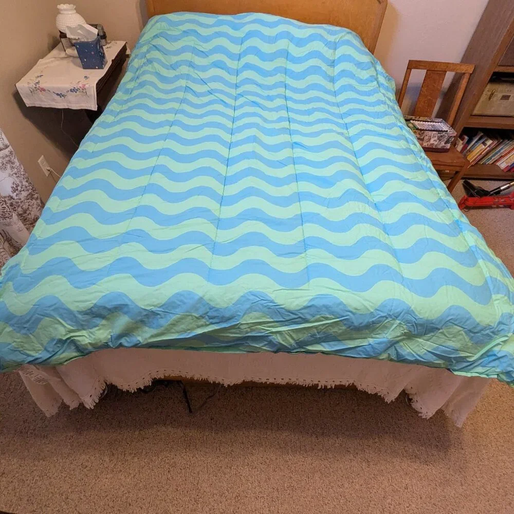 KOMBOZE! Twin Size Reversible Comforter from Little Miss Matched